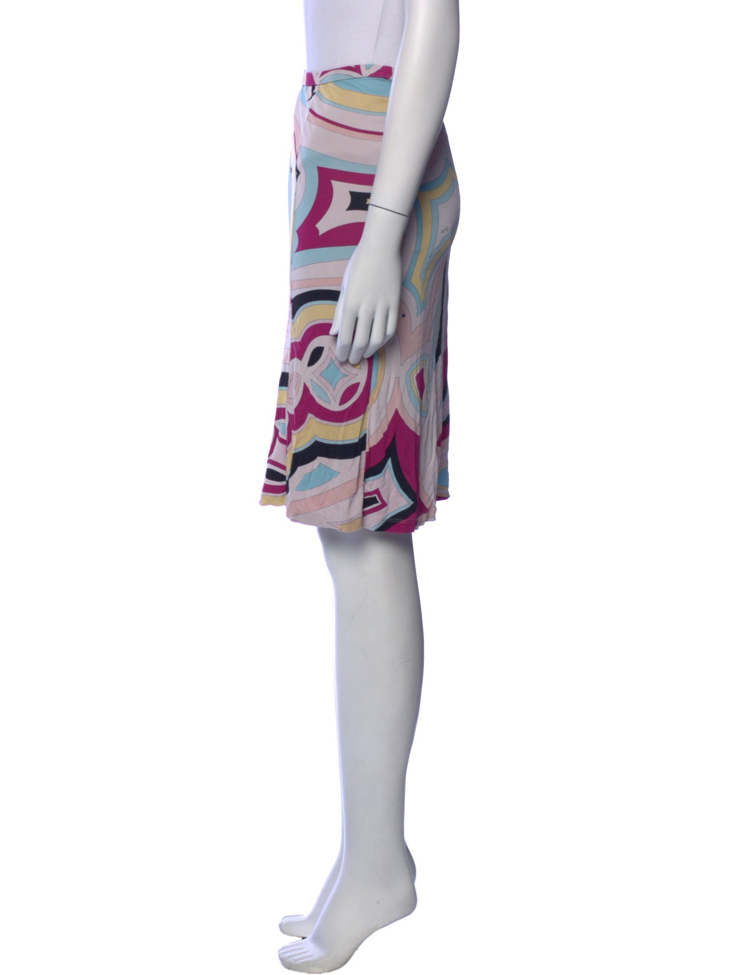 Emilio Pucci Printed Knee-Length Skirt